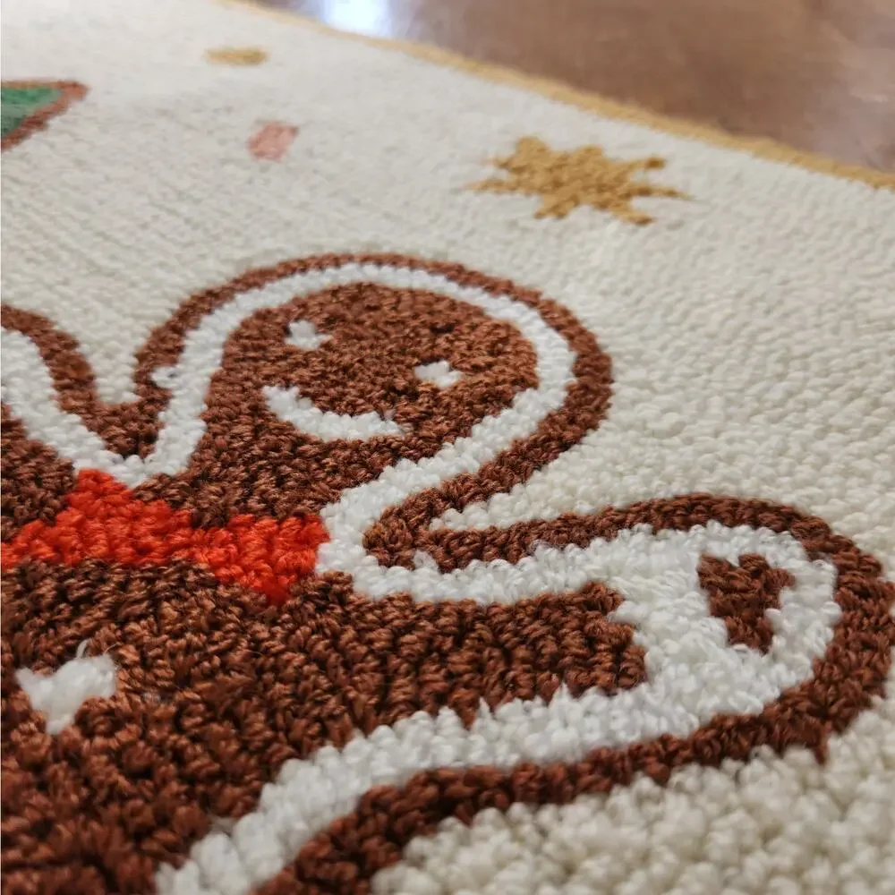 Rifle Paper Co. × Loloi 2′×3′ Gingerbread Cookie Rug Discontinued Collector NWT